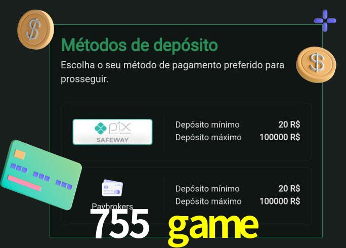 O cassino 755 game oferece uma grande variedade de métodos de pagamento